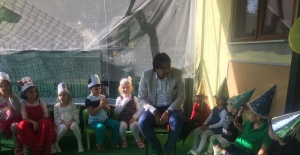 Foça Belediyesi Çocuk Evi’nde kutlama