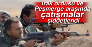 Irak ordusu ve Peşmerge arasında çatışmalar şiddetlendi