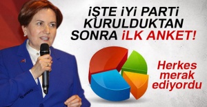İyi Parti kurulduktan sonra ilk anket! İşte oy oranları...
