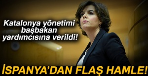 Katalonya yönetimi başbakan yardımcısına verildi!