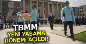 TBMM Yeni Yasama Dönemi açıldı