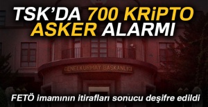 TSK’da 700 kripto asker alarmı