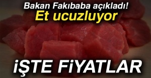 Bakan Fakıbaba açıkladı! İşte ucuz et fiyatları