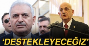Başbakan Yıldırım: İsmail Kahraman'ı destekleyeceğiz