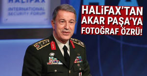 Halifax'tan Akar Paşa'ya fotoğraf özrü
