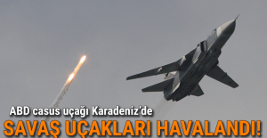 Havada gerginlik! ABD casus uçağı Karadeniz'de