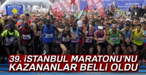 İstanbul Maratonu'nu kazananlar belli oldu