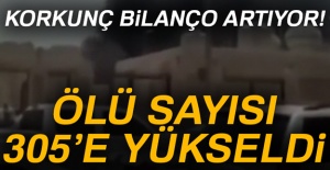 Mısır'da hayatını kaybedenlerin sayısı 305'e yükseldi!