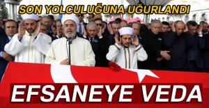 Naim Süleymanoğlu son yolculuğuna uğurlandı
