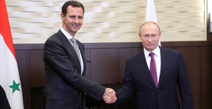 Soçi'de sürpriz görüşme! Putin ve Esad bir araya geldi
