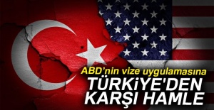 ABD'nin vize uygulamasına Türkiye'den karşı hamle