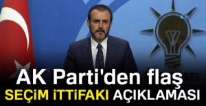 AK Parti'den flaş seçim ittifakı açıklaması