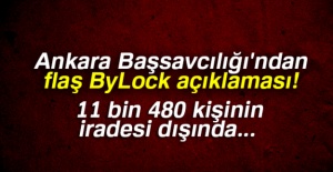 Ankara Cumhuriyet Başsavcılığından ’ByLock’ açıklaması