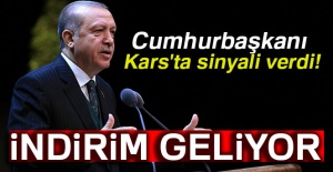 Erdoğan'dan Kars'a uçak bileti müjdesi!