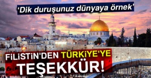 Filistin Büyükelçisi Mustafa: Dik duruşunuz dünyaya örnek
