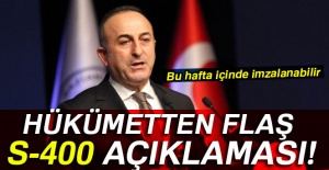 Hükümetten flaş S-400 açıklaması!