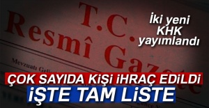 İki yeni KHK yayımlandı!