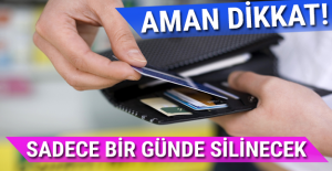 Kredi kartı olanlar dikkat!