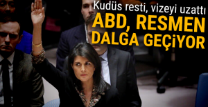 Kudüs resti, vizeyi uzattı