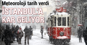 Meteoroloji gün verdi! İstanbul'a kar geliyor