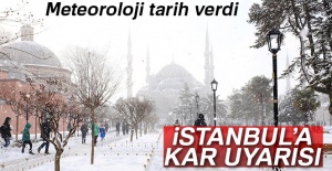Meteoroloji tarih verdi: İstanbullulara kar uyarısı