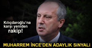 Muharrem İnce'den adaylık sinyali