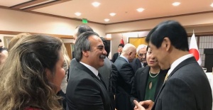 Rektör Bağlı, Japonya Büyük elçiliği ödül törenine katıldı