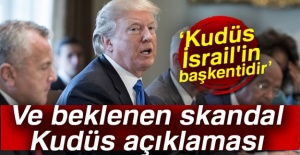 Trump'tan beklenen Kudüs açıklaması geldi
