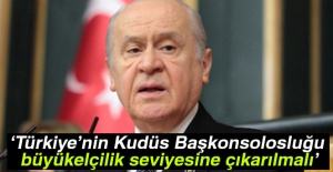 ''Türkiye’nin Kudüs Başkonsolosluğu büyükelçilik seviyesine çıkarılmalı