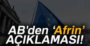 AB'den Afrin açıklaması