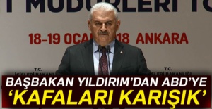 Başbakan Yıldırım'dan ABD'ye: Kafaları karışık