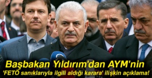 Başbakan Yıldırım'dan AYM'nin 'aldığı karara' ilişkin açıklama