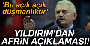 Başbakan'dan Afrin açıklaması!