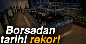 Borsadan tarihi rekor !