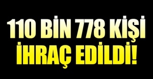 Bozdağ açıkladı: 110 bin 778 kişi...