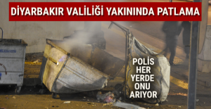 Diyarbakır Valiliği yakınında patlama