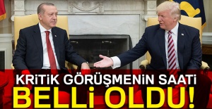 Erdoğan - Trump görüşme saati belli oldu