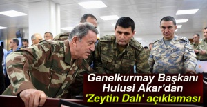 Hulusi Akar'dan flaş Zeytin Dalı açıklaması