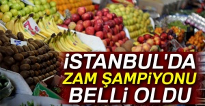 İstanbul'da zam şampiyonu belli oldu