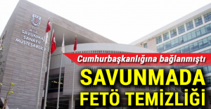 Savunmada FETÖ temizliği