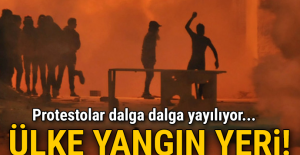 Tunus alev alev! Protestoların üçüncü gününde çatışma çıktı