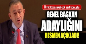 Ümit Kocasakal CHP Genel Başkanlığına adaylığını açıkladı