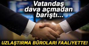 Vatandaş dava açmadan barıştı