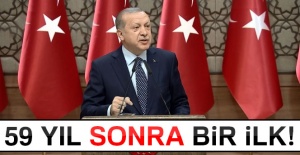 59 yıl aradan sonra bir ilk