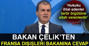 Bakan Çelik’ten Fransa Dışişleri Bakanına cevap
