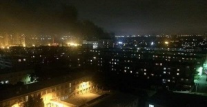 Bakü'de korkutan patlama