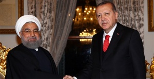 Cumhurbaşkanı Erdoğan Ruhani ile görüştü