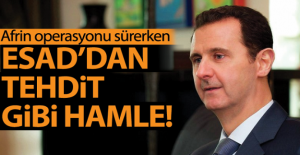 Esad'dan tehdit gibi hamle!
