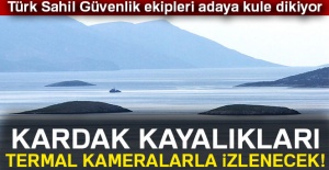 Kardak kayalıkları termal kameralarla izlenecek