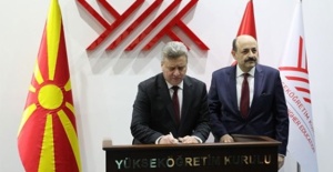 Makedonya Cumhurbaşkanı Ivanov’dan YÖK’e ziyaret